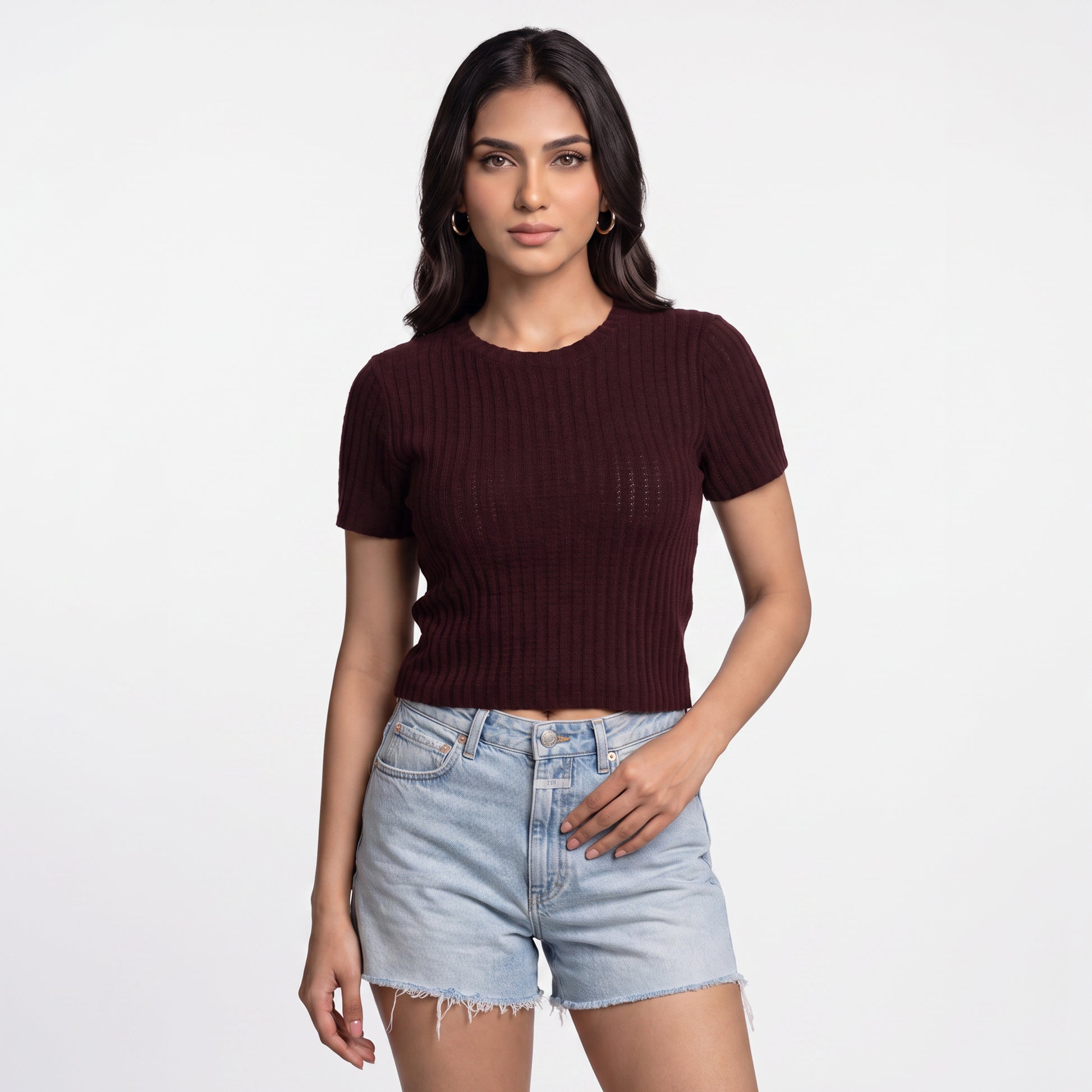 Structured Slim Fit T-Shirt
