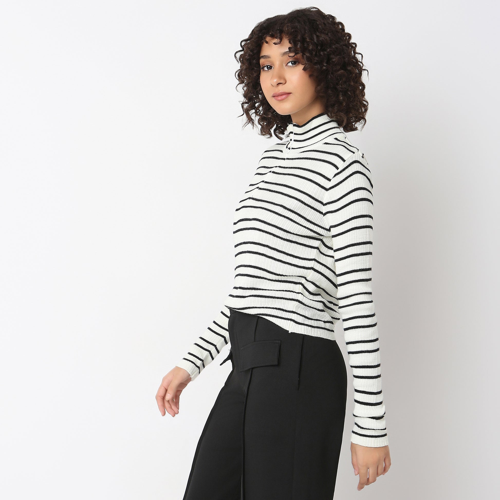Regular Fit Striped T-Shirt