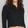 Knitted Full Sleeve Flat Knit Top