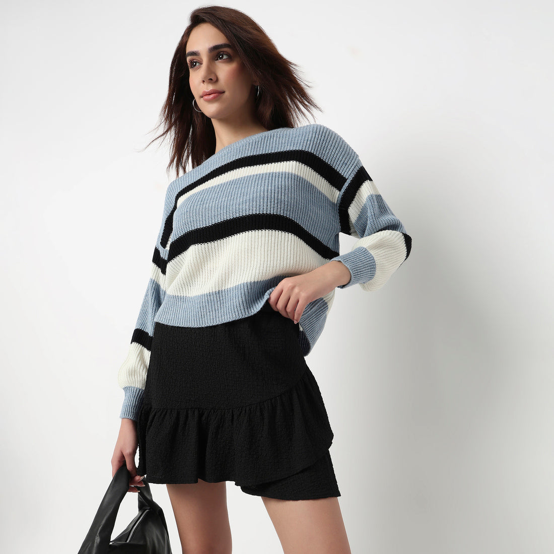 Striped Flatknit Sweater
