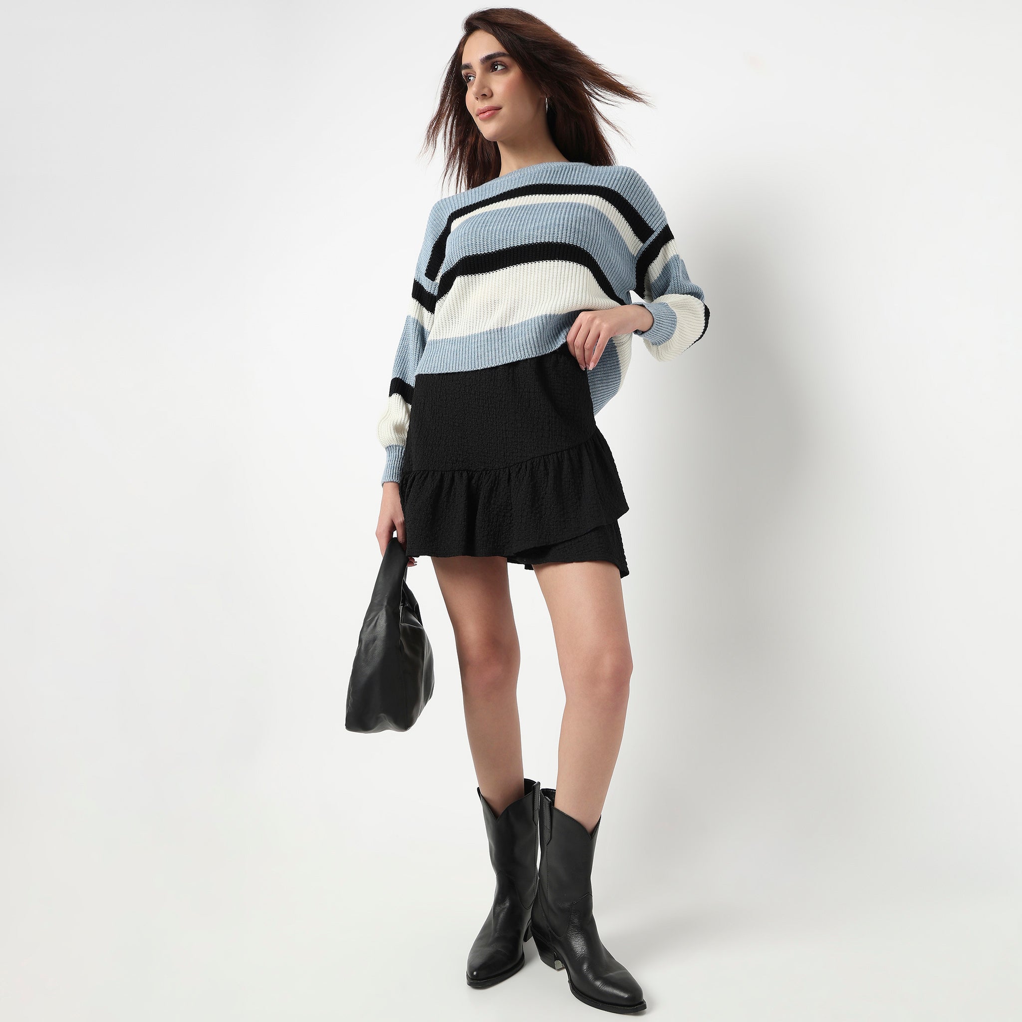 Striped Flatknit Sweater
