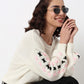 Solid Flat Knit Tops Sweater 
