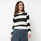 Striped Flatknit Top