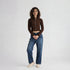 Full Sleeve Flat Knit Top