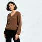 Solid Flat Knit Top