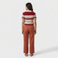 Stripes Flat Knit T-Shirt