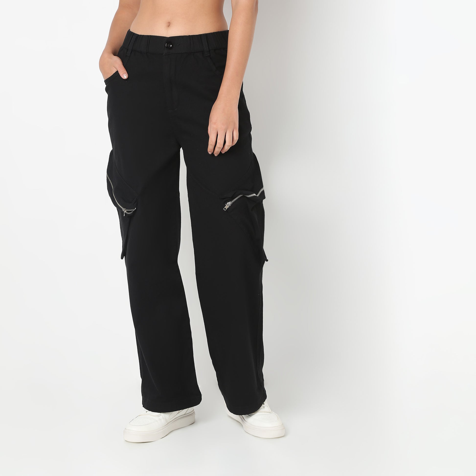 Betty Fashion Pant with Patch Pockets 