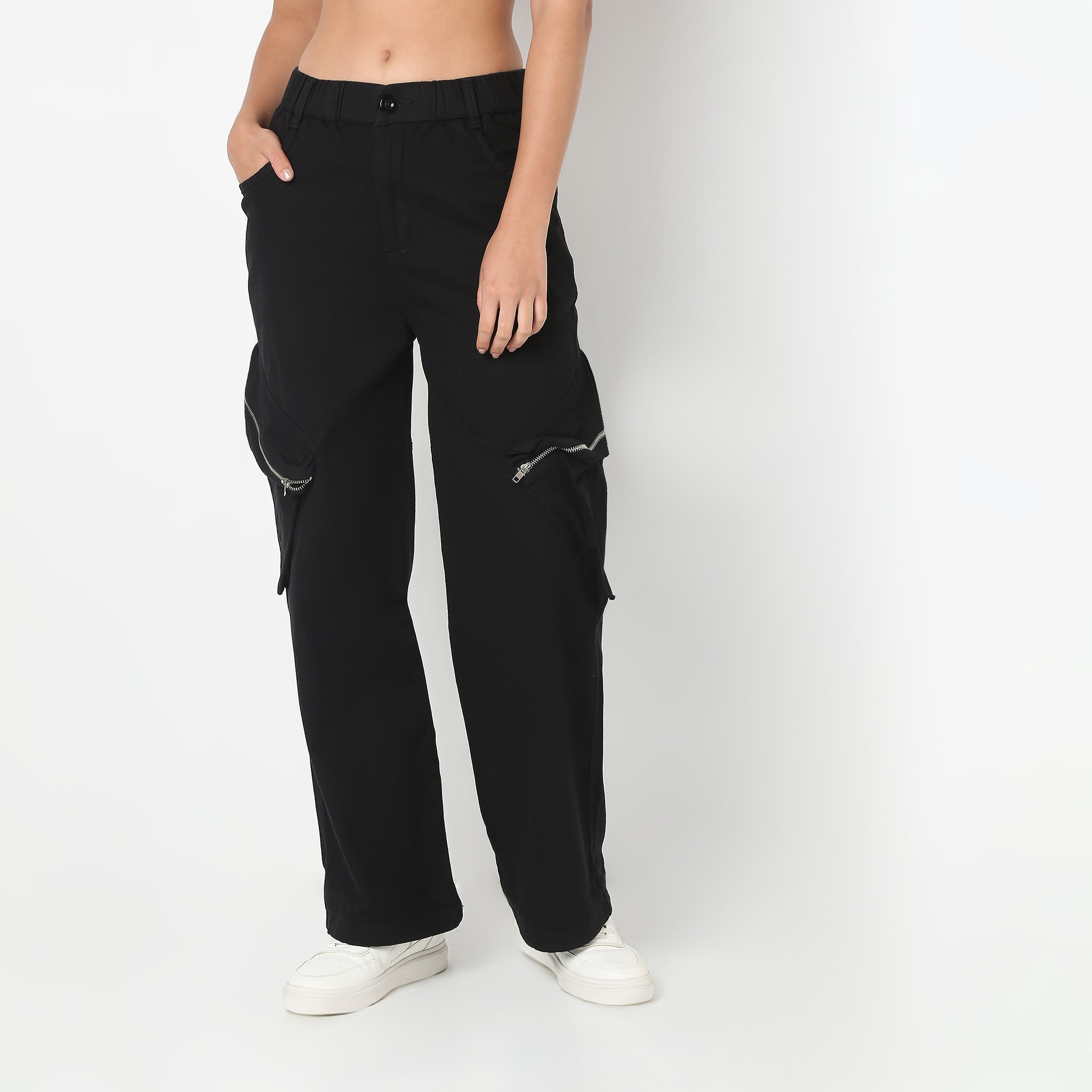 Betty Fashion Pant with Patch Pockets 