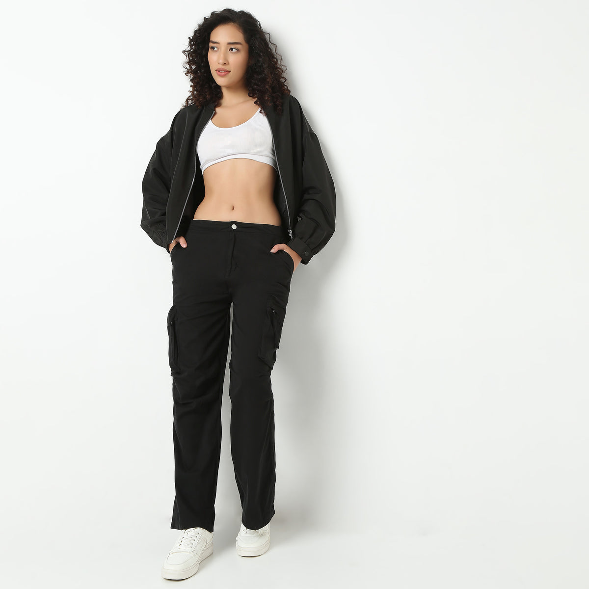 Betty Fashion Pants with Patch Pockets