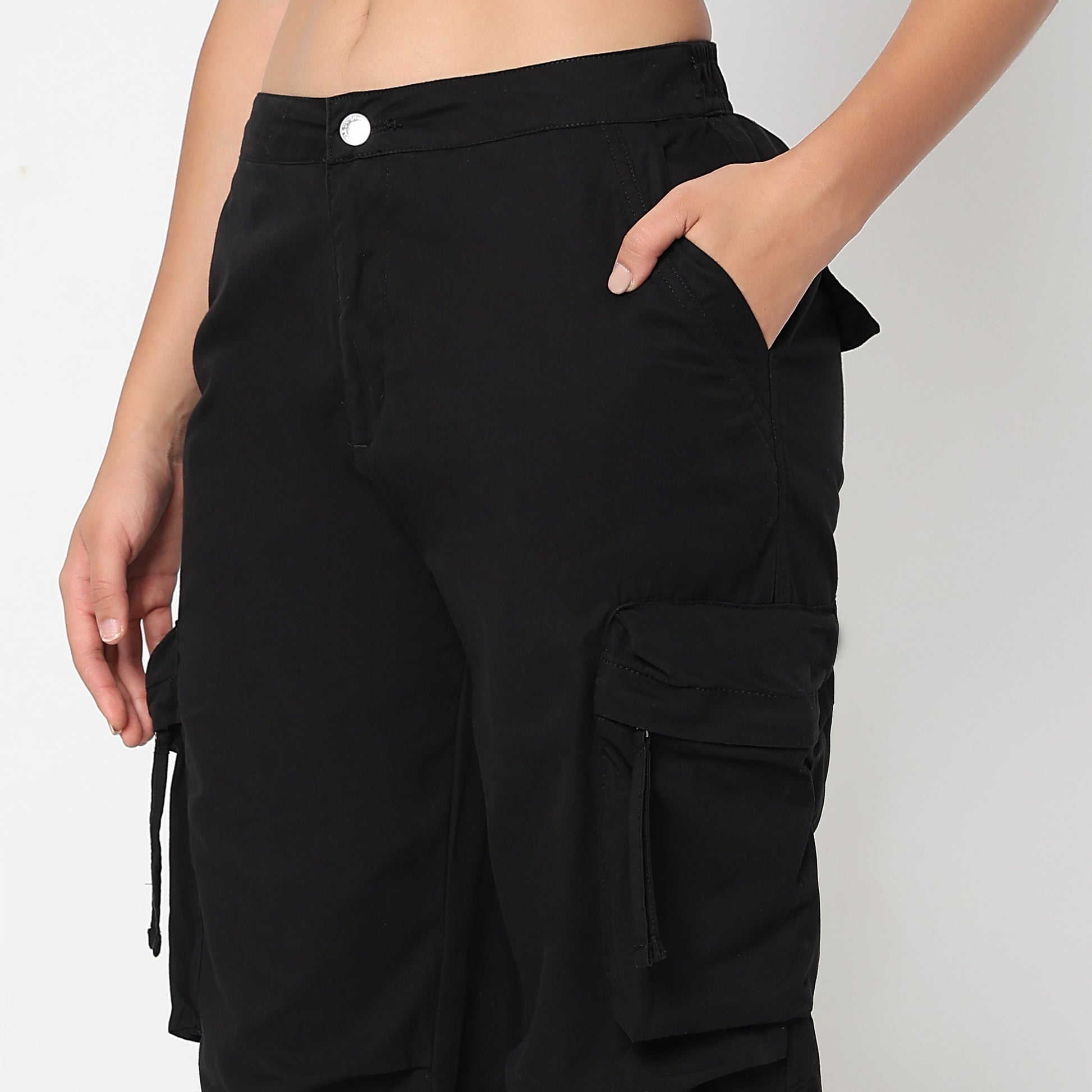 Betty Fashion Pants with Patch Pockets