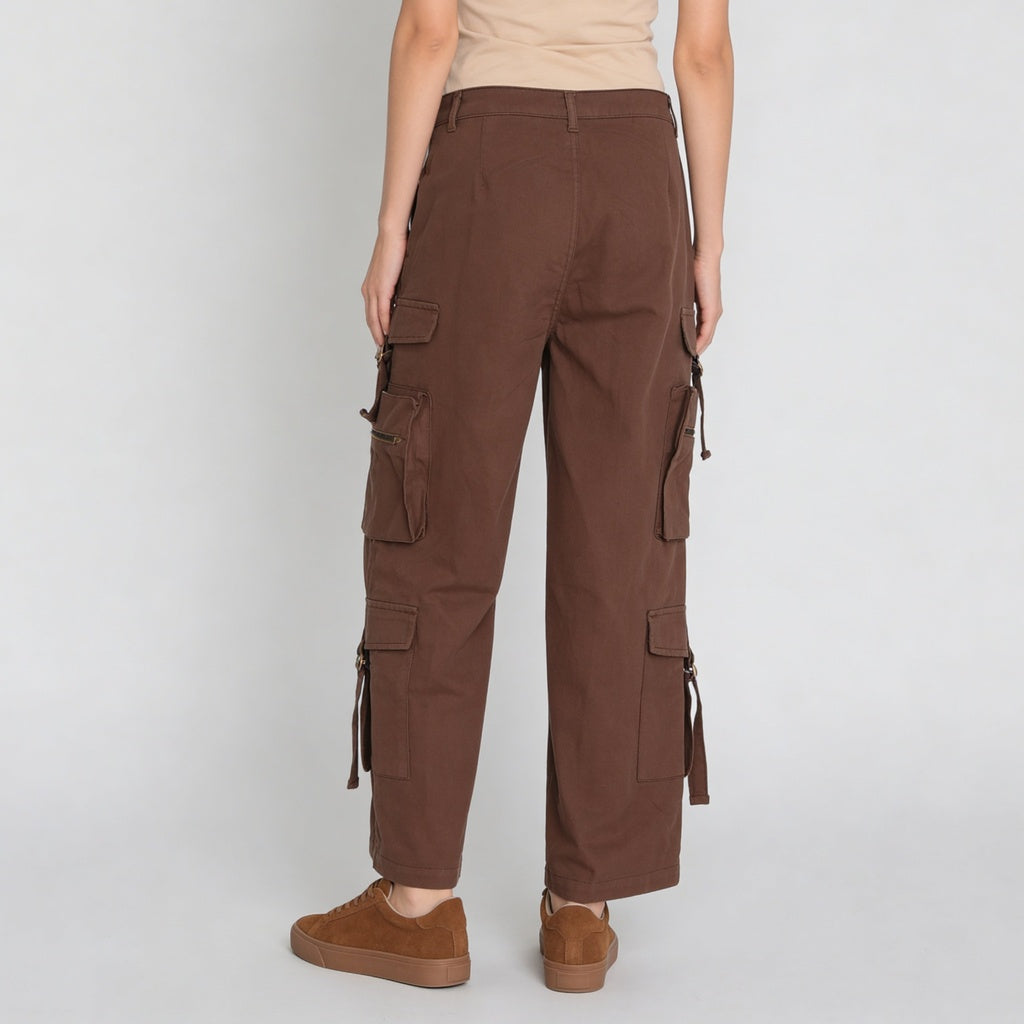 Relaxed Fit Cotton Pants