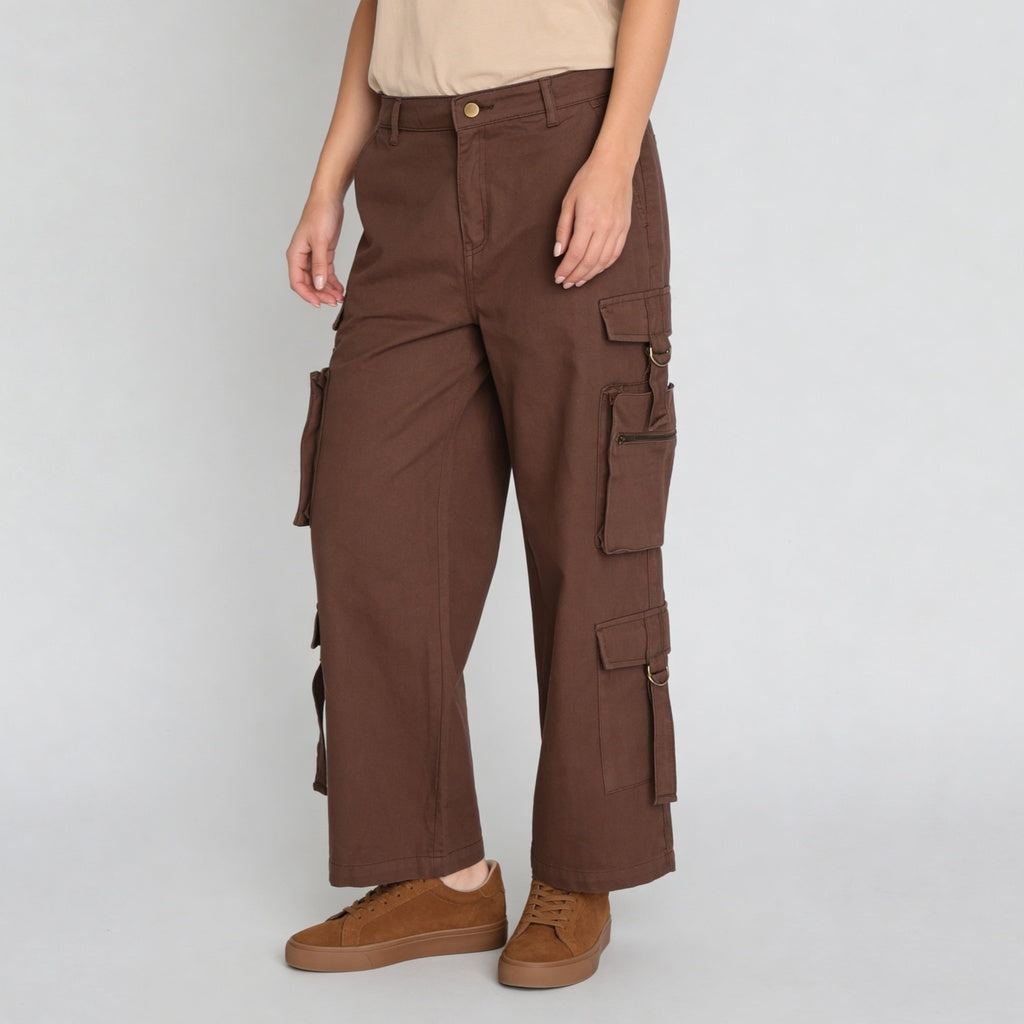 Relaxed Fit Cotton Pants