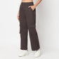 Betty Fashion Pants with Patch Pockets and Silver Rivet Detail