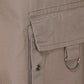 Cotton High Rise Pants With Strap Details on Pocket