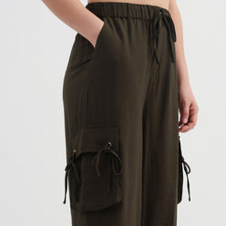 Relaxed Fit High Rise Joggers