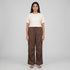 High Rise Pant With Patch Pockets