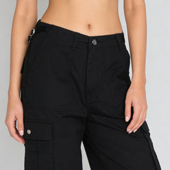 Ankle Length High Rise Cargo