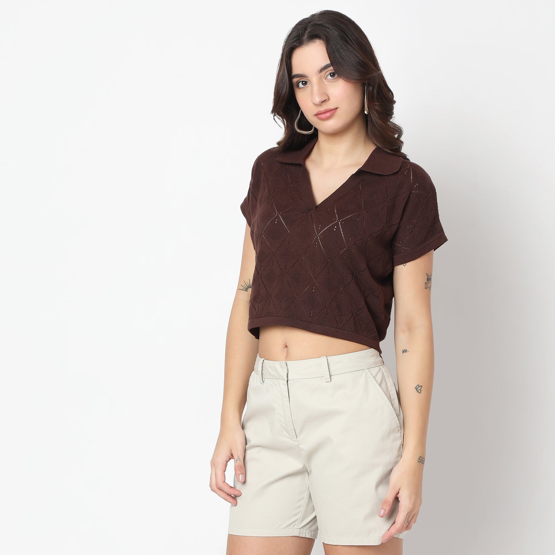 Regular Fit Structured T-Shirt