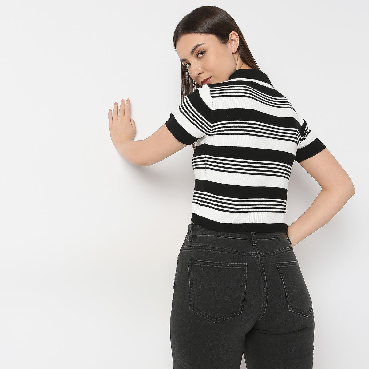 Slim Fit Striped T-Shirt