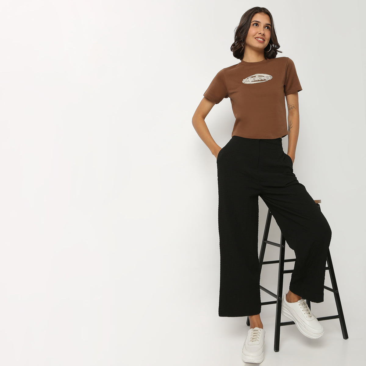 Graphic Cotton Elastane T-Shirt