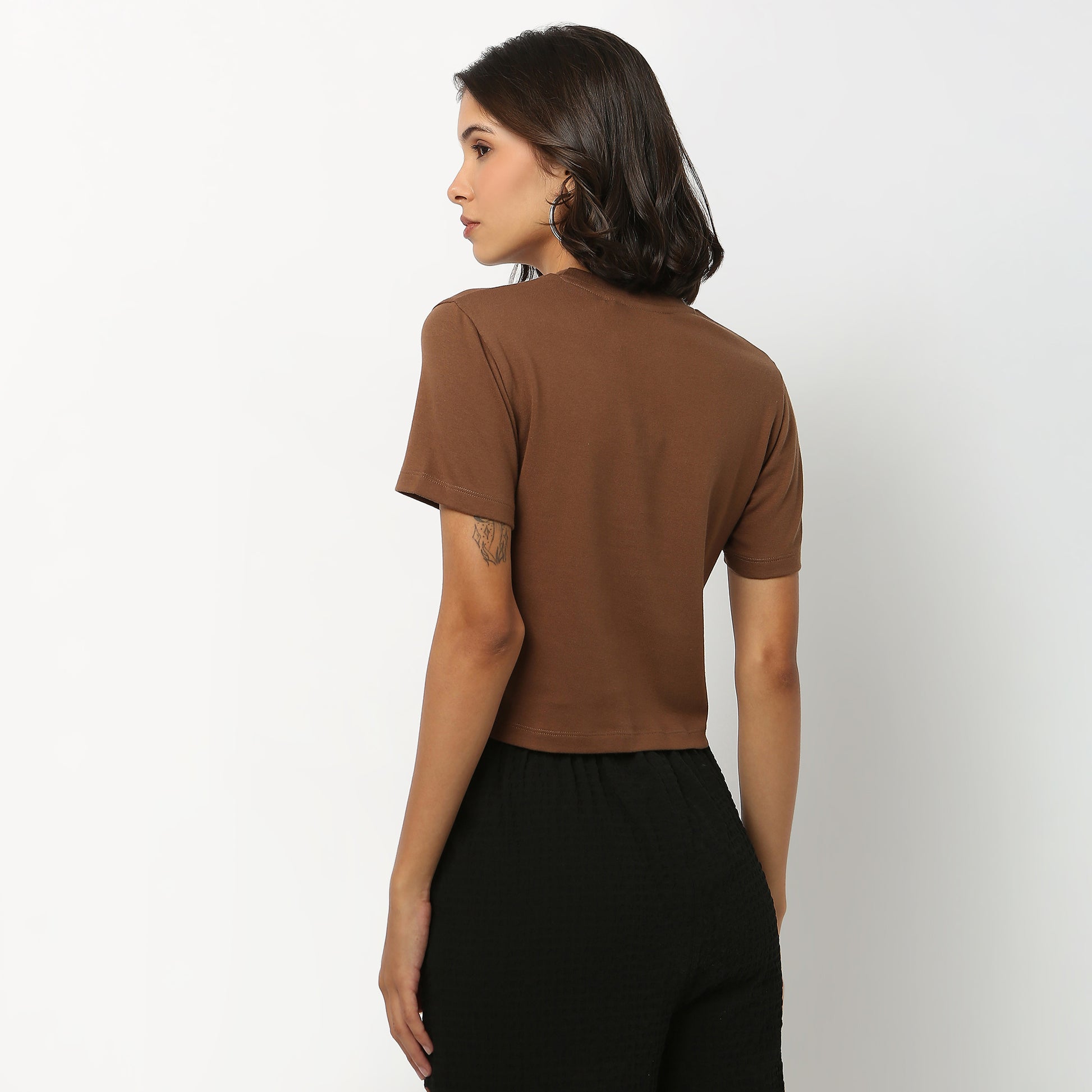 Graphic Cotton Elastane T-Shirt