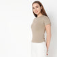 Slim Fit Solid Round Neck T-Shirt