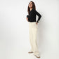 Slim Fit Halter Neck Cropped T-Shirt