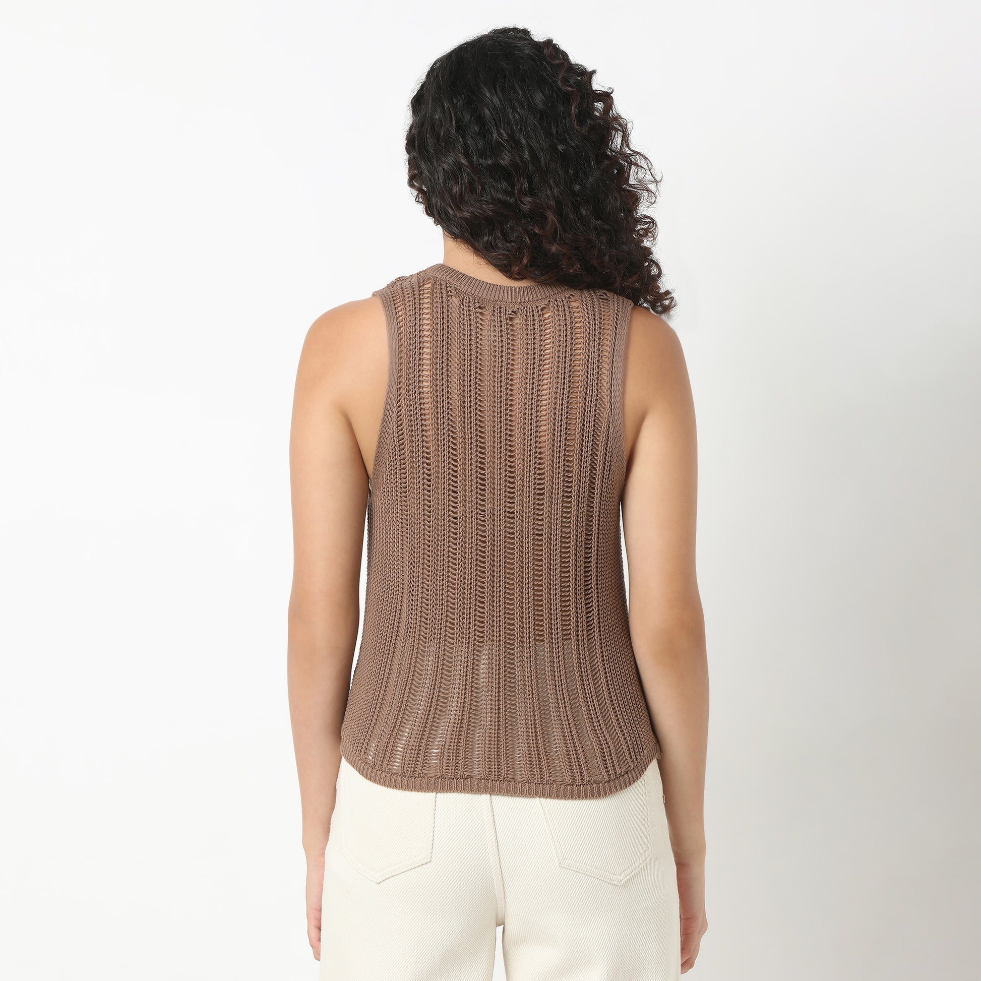 Relaxed Fit Betty Sleeveless T-Shirt