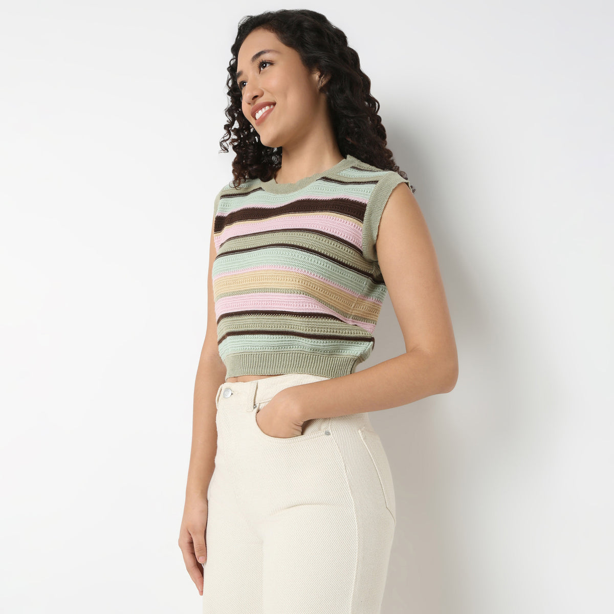 Betty Sleeveless Fashion Tee