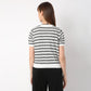 Regular Fit Striped Round Neck T-Shirt