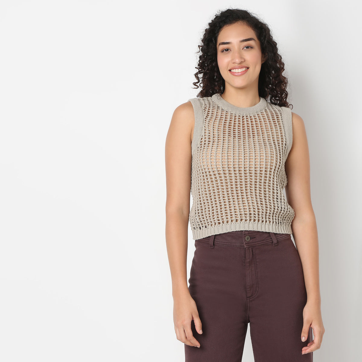 Betty Sleeveless Fashion Tee