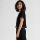 Solid Flatknit Crop Top