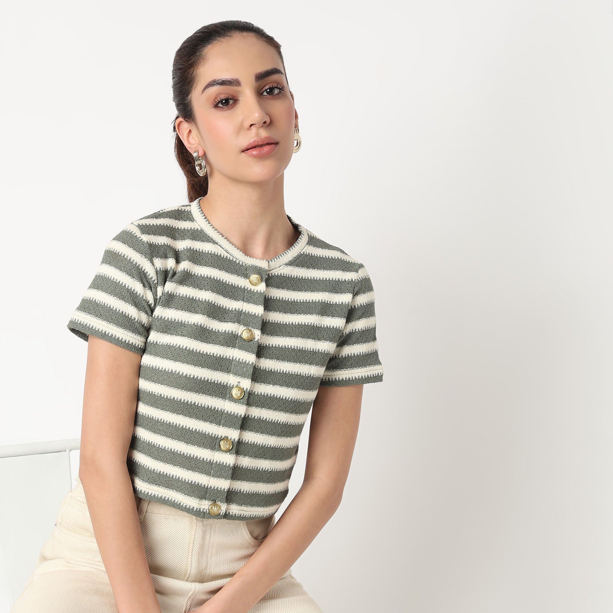 Striped Fashion T-Shirt