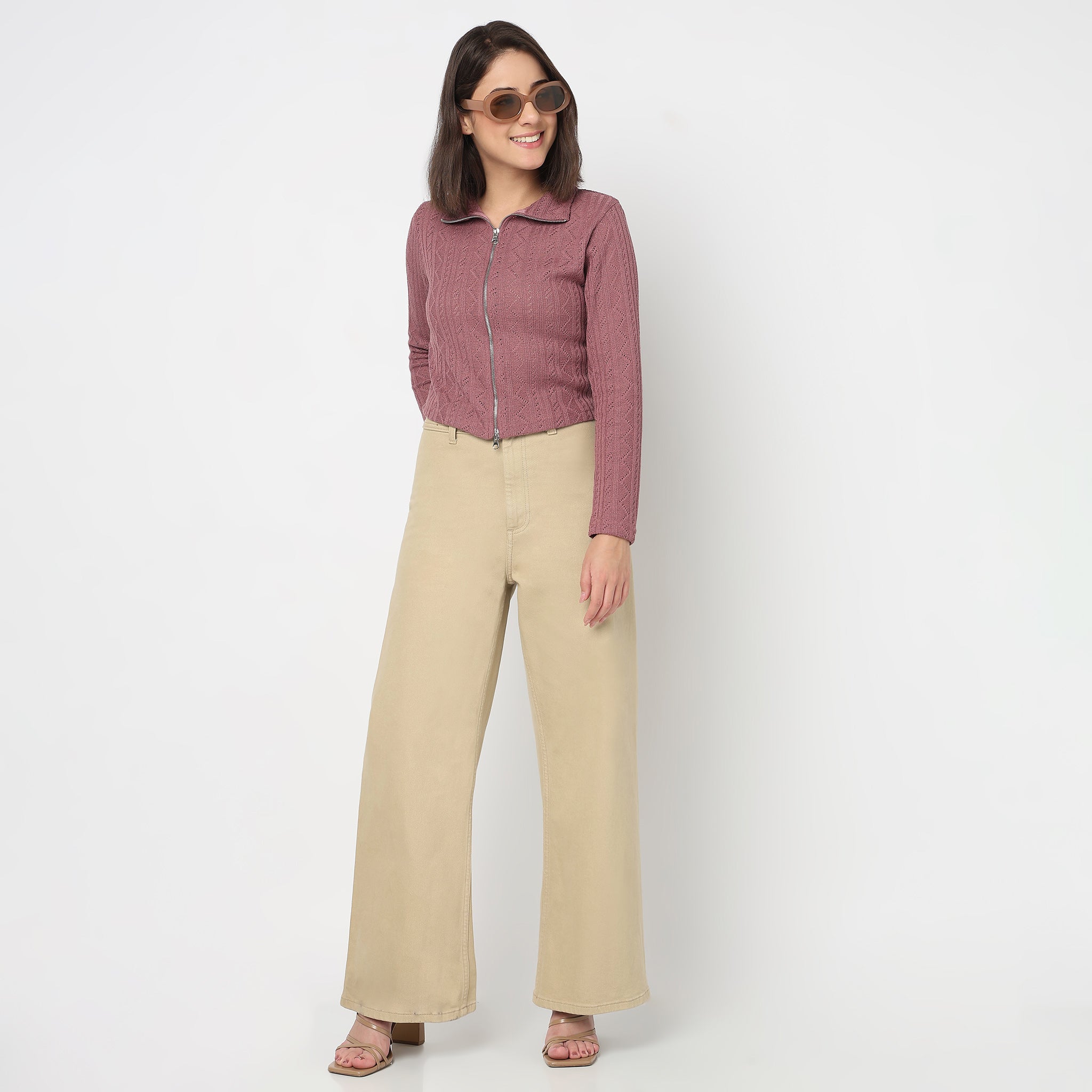 Cropped Structured T-Shirt