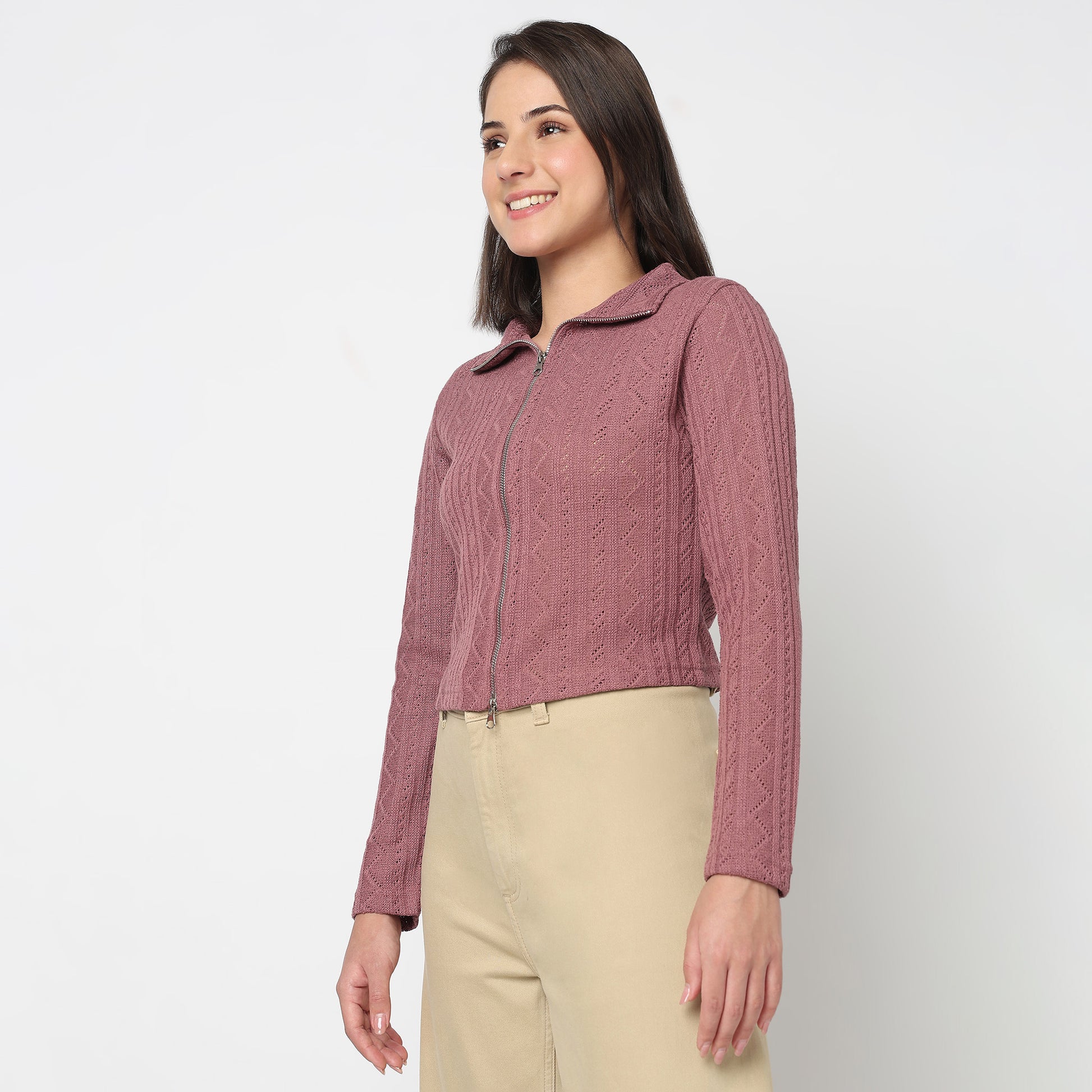 Cropped Structured T-Shirt