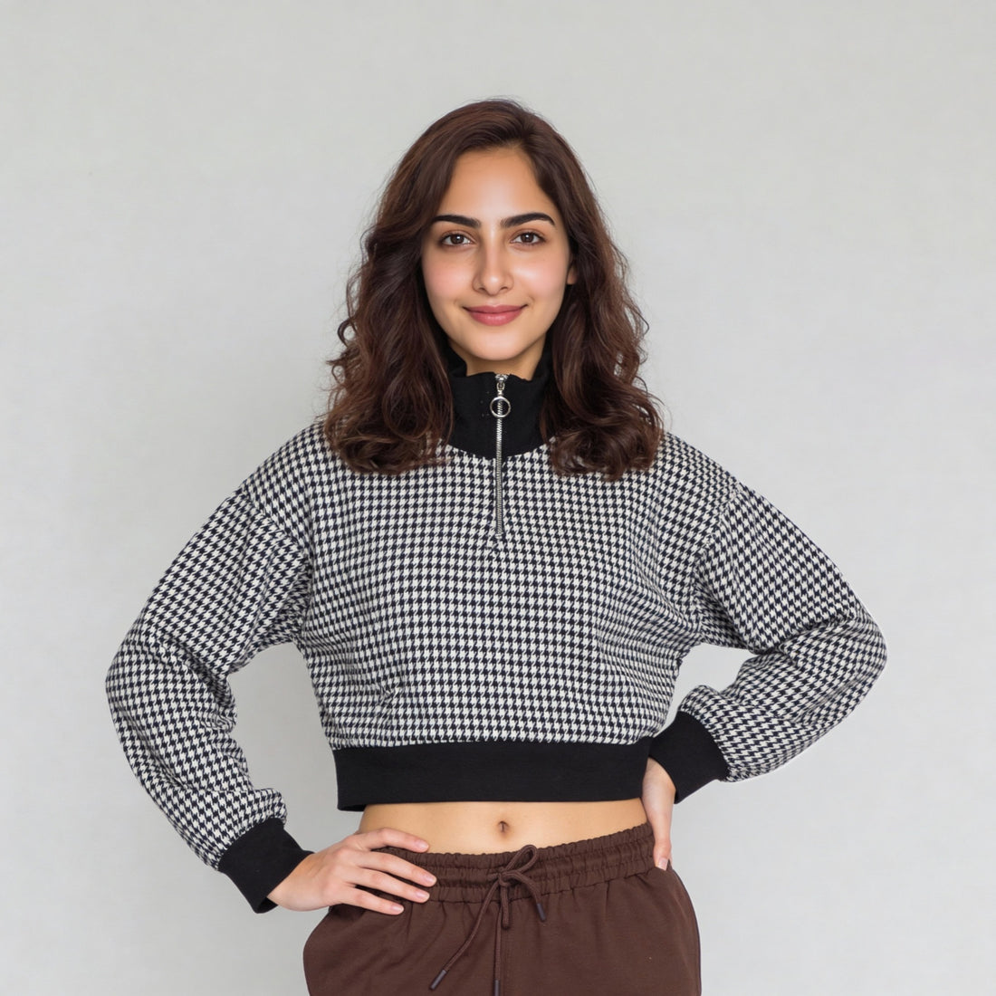 Herringbone Oversize T-Shirt