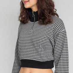 Herringbone Oversize T-Shirt