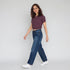 Cotton Knitted Crop Polo Neck T-Shirt