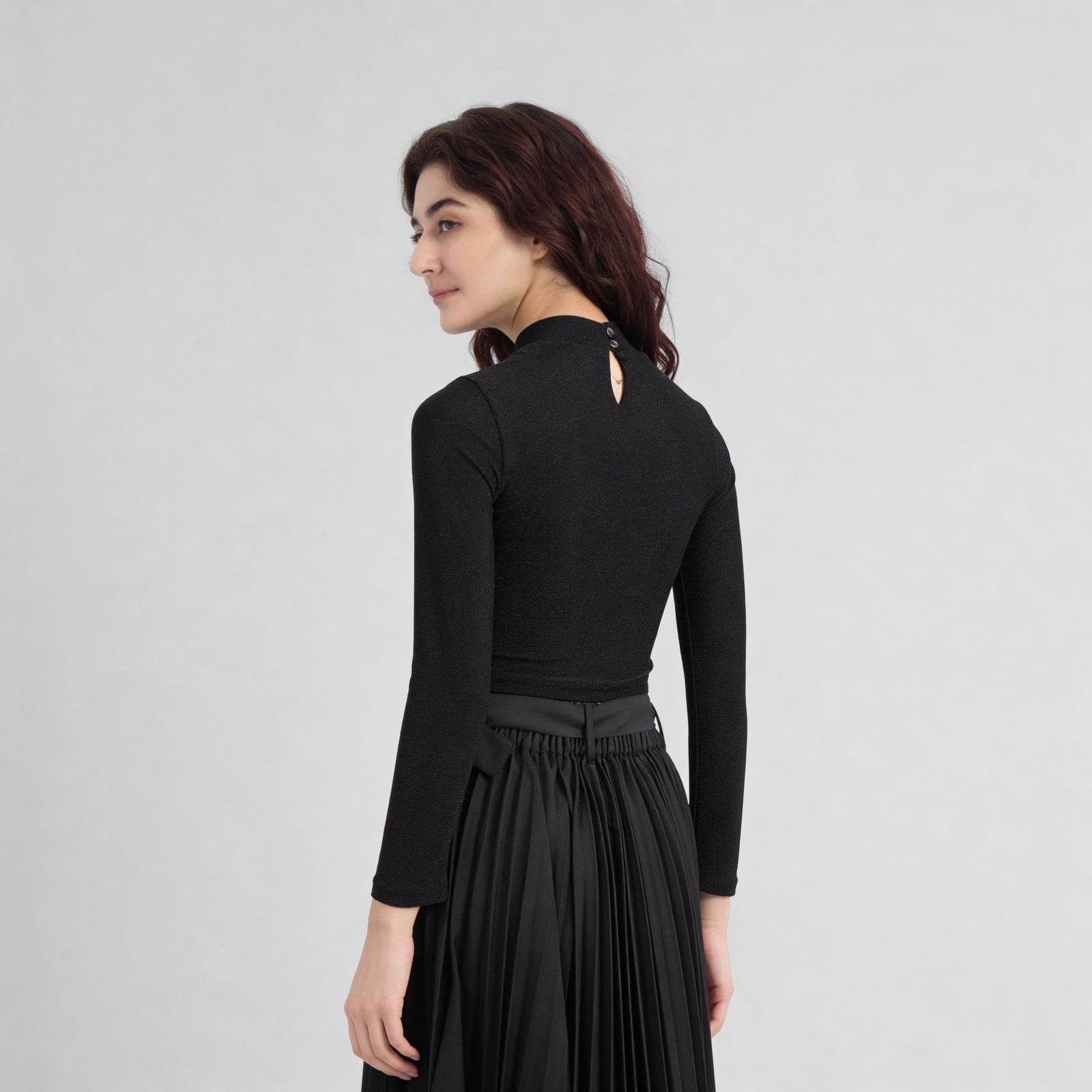Slim Fit Embellished Crop T-Shirt