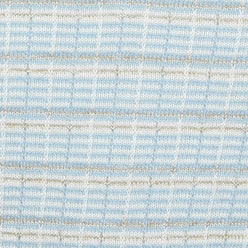 Cotton Checked Slim T-Shirt