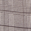 Checkered Lapel Collar Jacket