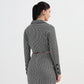 Checkered  Boxy Fit Jacket