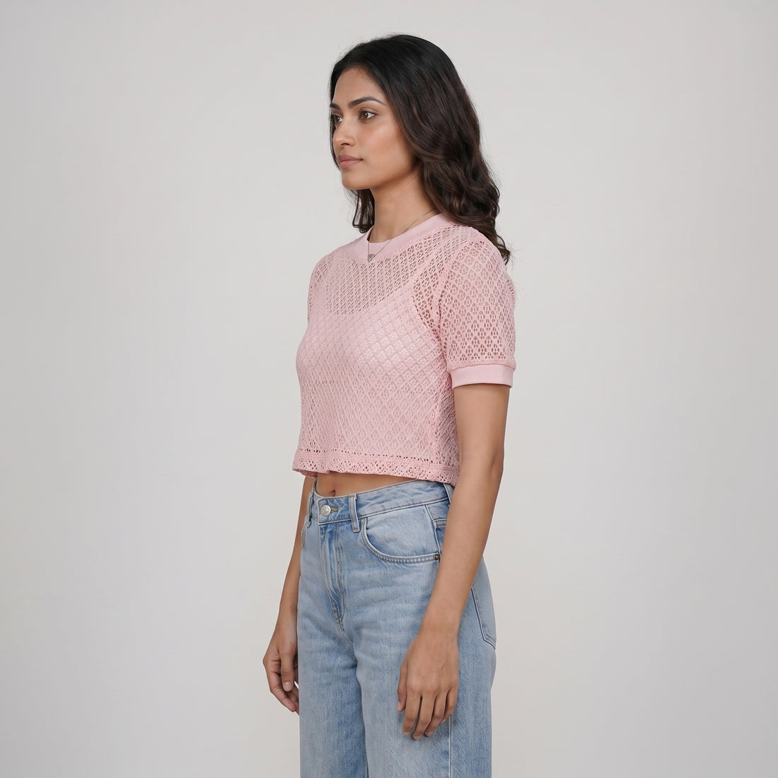 Slim Fit Crop T-Shirt