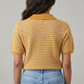 Cotton Striped Cropped T-Shirt