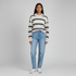 Striped Boxy Fit T-Shirt