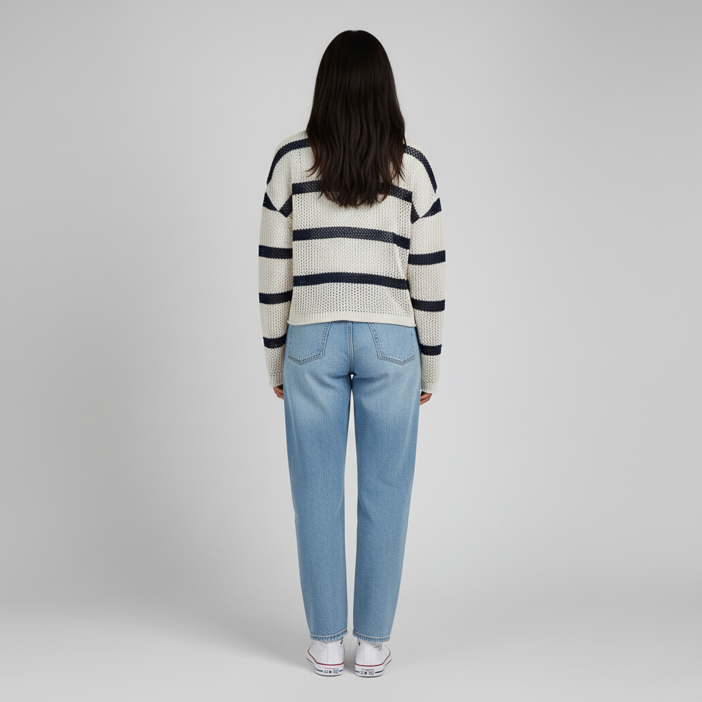 Striped Boxy Fit T-Shirt