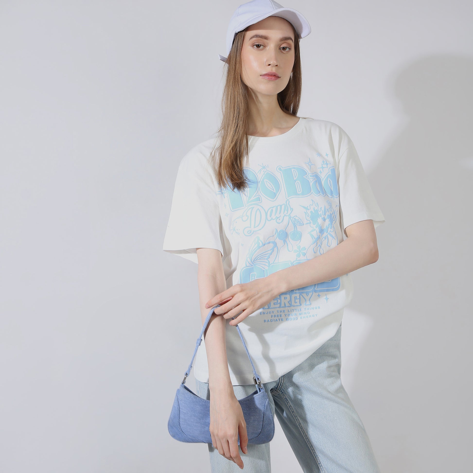 Cotton Oversized Graphic T-Shirt