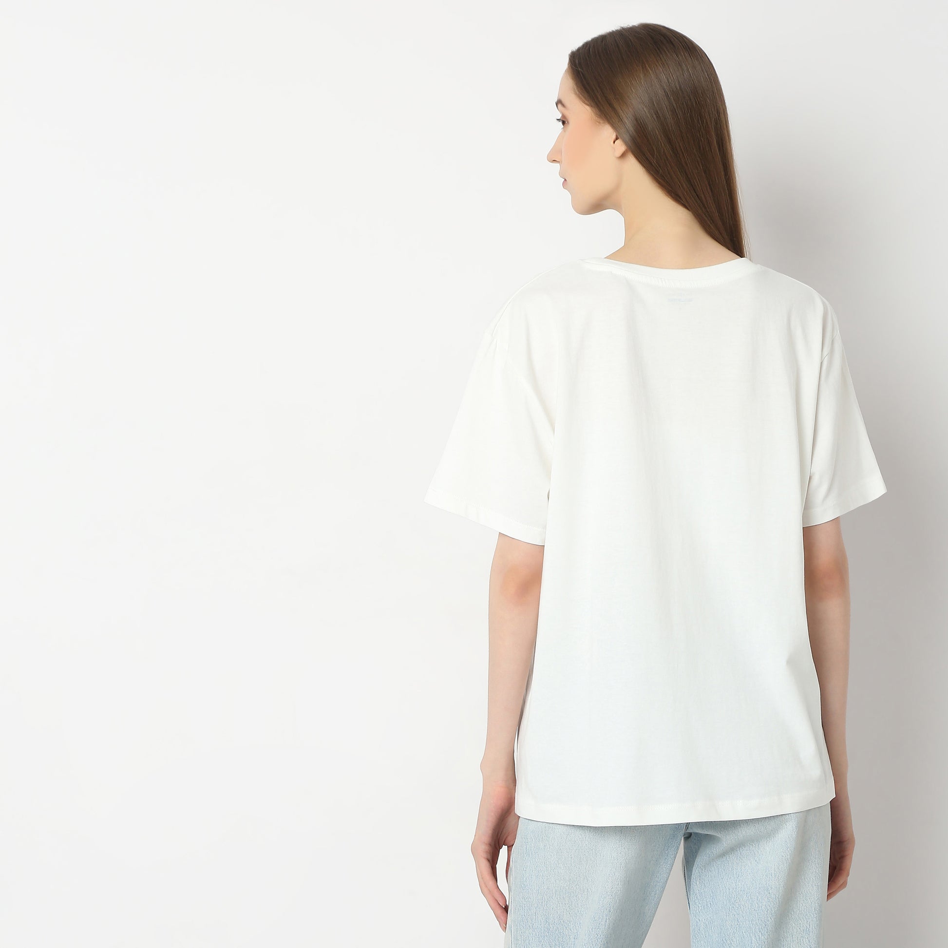 Cotton Oversized Graphic T-Shirt