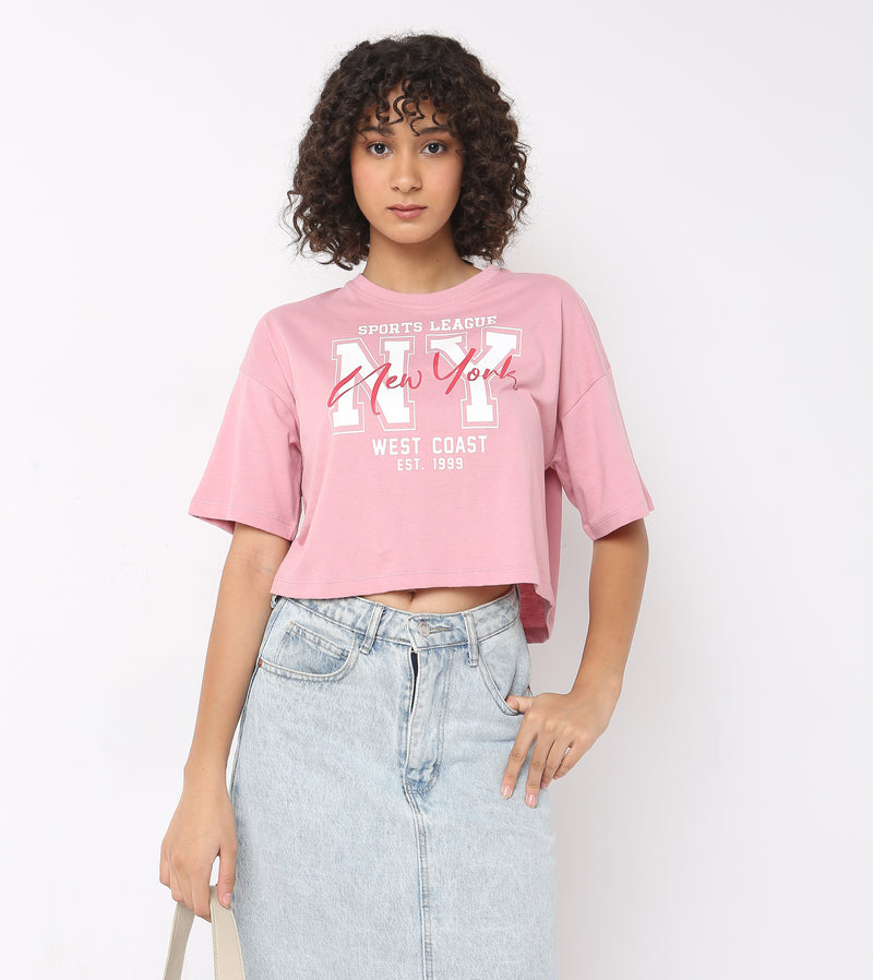 Boxy Fit Graphic T-Shirt