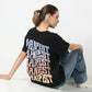 Oversize Graphic Round Neck T-Shirt